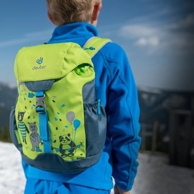 Children’s Backpack DEUTER Schmusebär 8L 2020 - Kiwi/Arctic