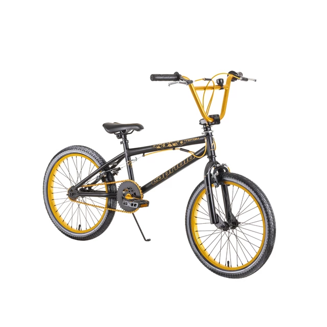 Rower BMX Capriolo Totem 20" - model 2018 - Czarno-złoty - Czarno-złoty