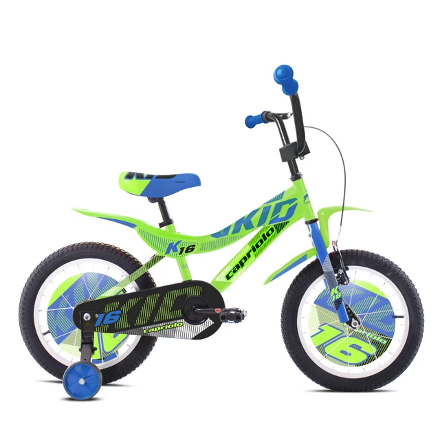 Gyerek kerékpár Capriolo Kid 16" 6.0 - kék-lime