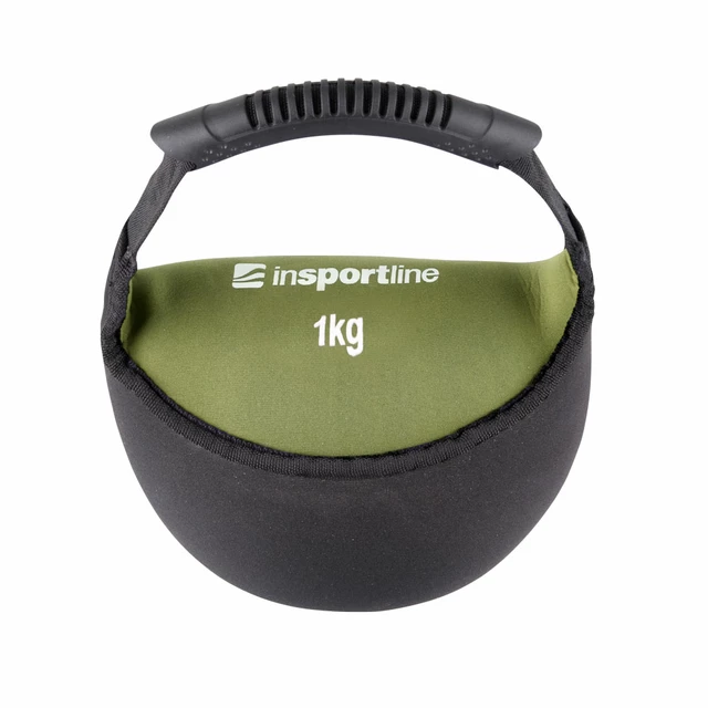 Neoprenska utež inSPORTline Bell-bag 1 kg