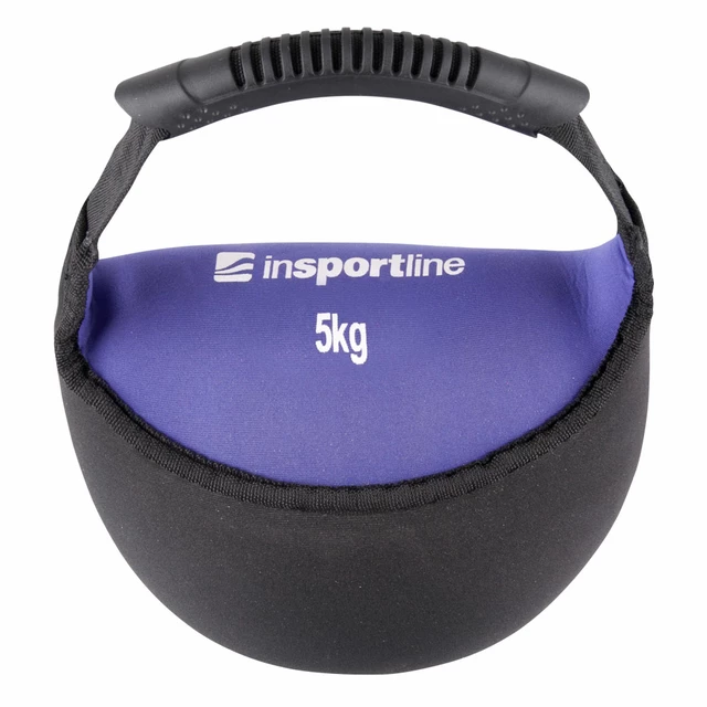 Neoprenová činka inSPORTline Bell-bag 5 kg