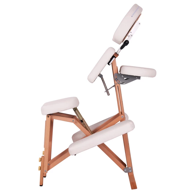 Masážna stolička inSPORTline Massy dřevěná - 2. akosť