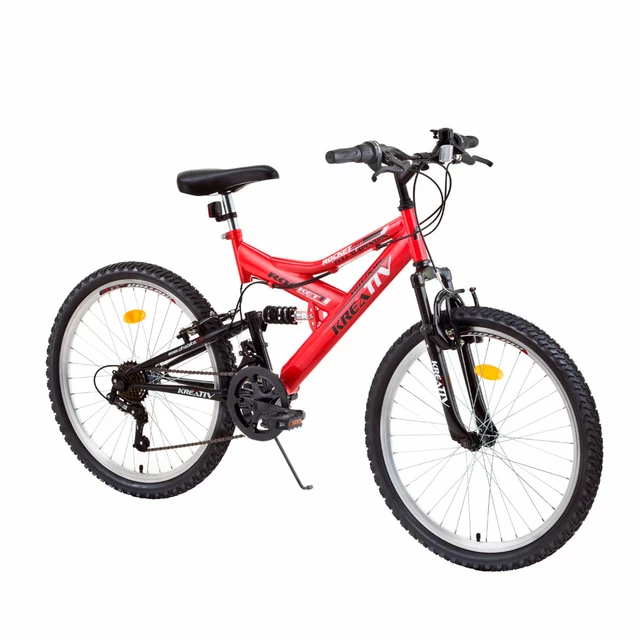Detský bicykel DHS Rocket 2041 20" - model 2015 - červeno-čierna