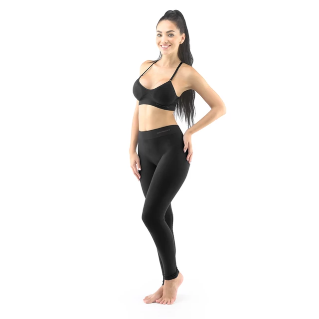 Unisex Leggings EcoBamboo - Black, M/L