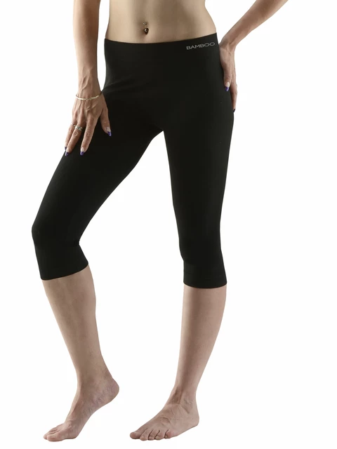 Unisex Leggings EcoBamboo - Black, L/XL