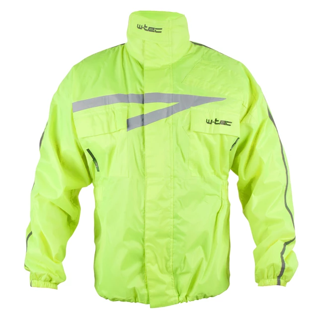 Moto Rain Jacket W-TEC Rainy - 5XL - Fluo Yellow