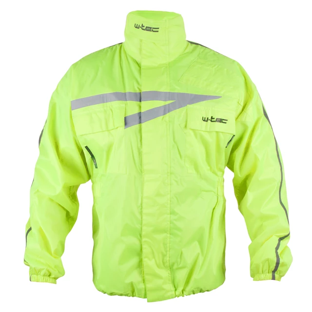 Moto pláštěnka W-TEC Rainy - fluo žlutá