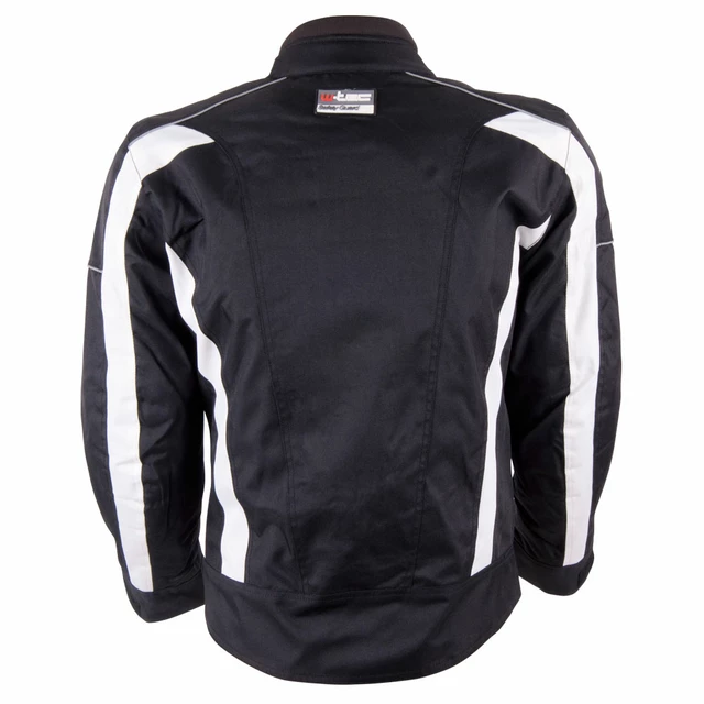 Ženska moto jakna W-TEC Zefyros TWG-130 - černo-bílo-červená
