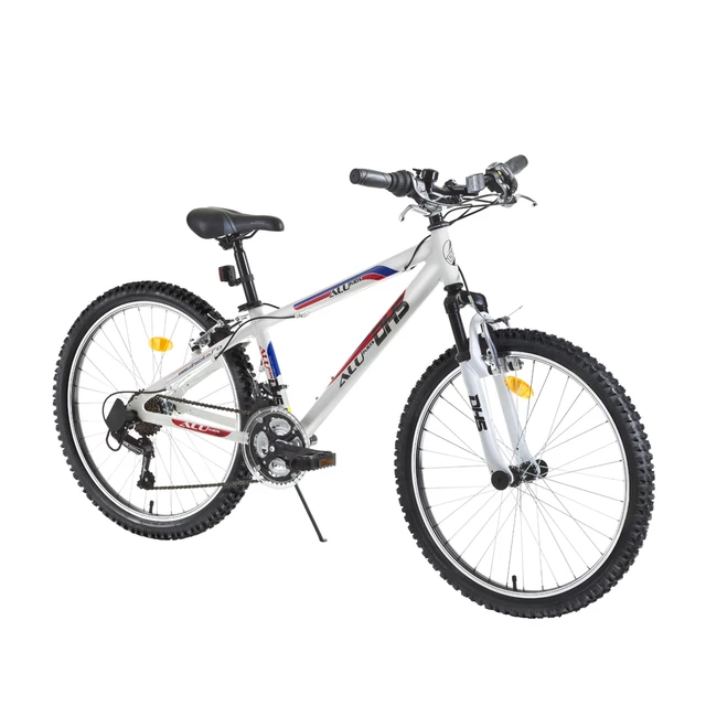 Juniorský horský bicykel DHS Alu-Kids 2423 24"- model 2015 - biela