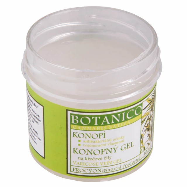 Konopný gel Botanico 100ml na křečové žíly