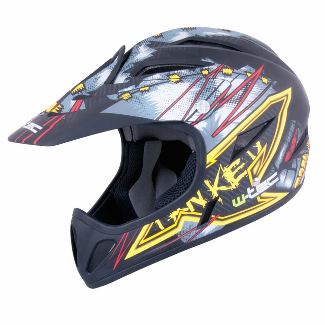 Freeride Helmet W-TEC 3ride - Yellow - Black Fanky