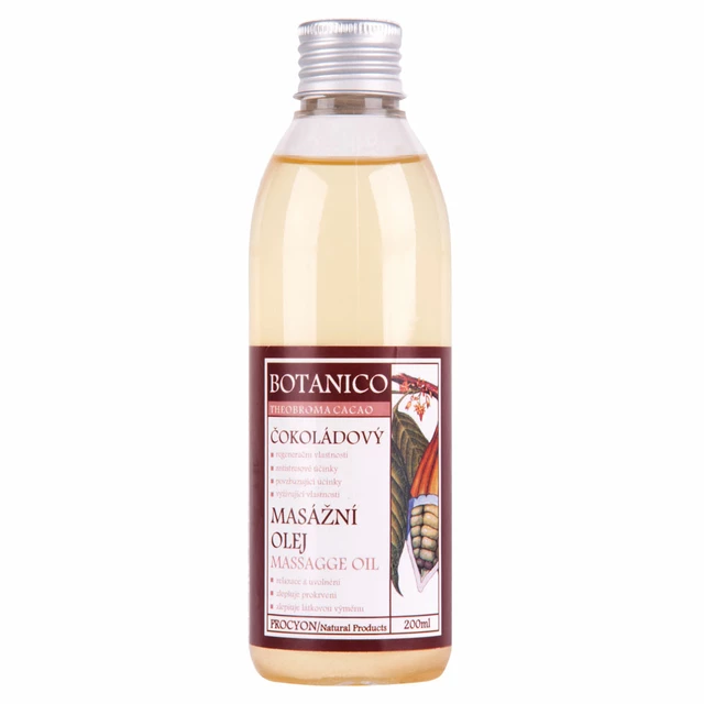 Masážny olej Botanico 200 ml - s extraktom kakaa