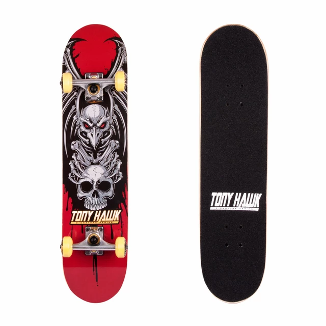 Skateboard Tony Hawk Popsi - červená