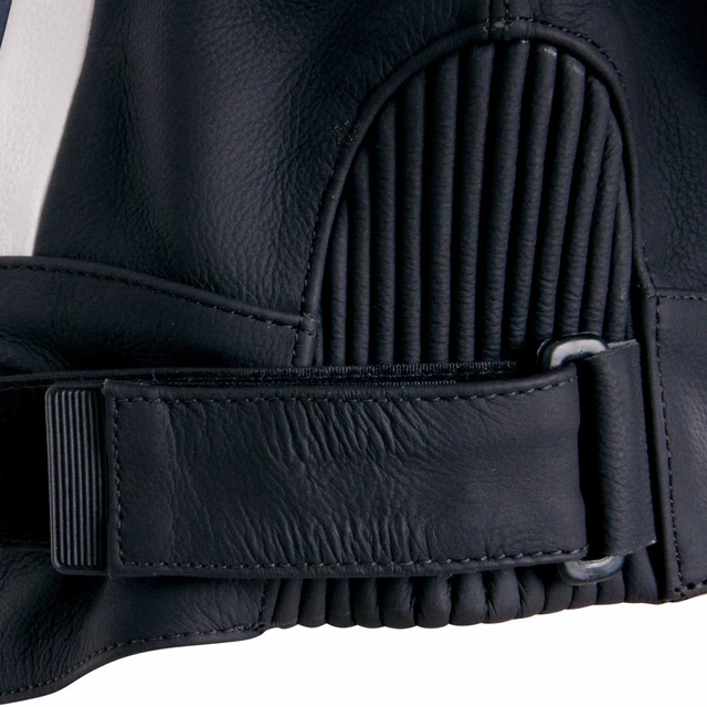 Męska skórzana kurtka motocyklowa W-TEC Velocity - OUTLET - Czarny-fluo