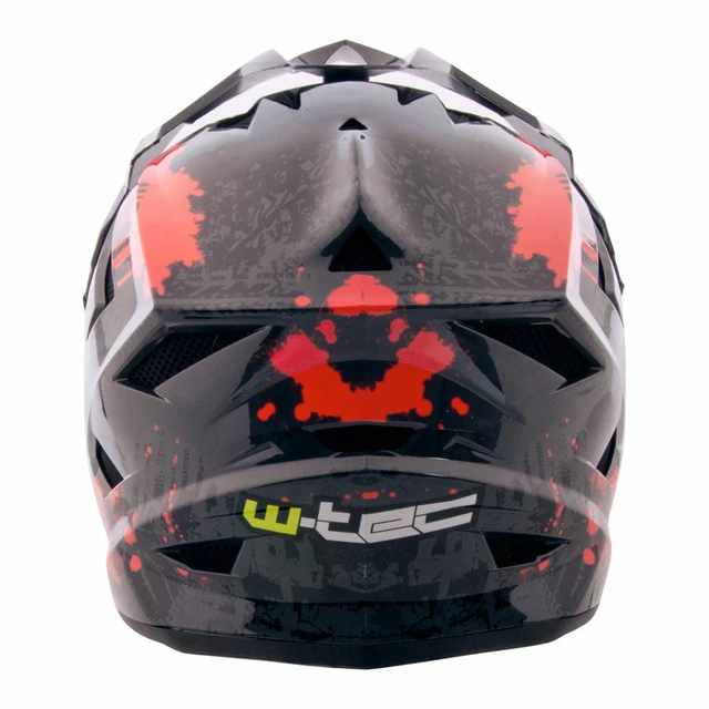Children’s Downhill Helmet W-TEC AP-42 - Yellow-Red