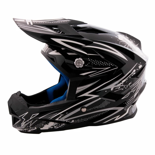 Downhill Helmet W-TEC AP-42 - Black-Silver