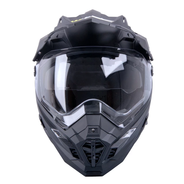 Motocross Helm W-TEC AP-885 - mattschwarz