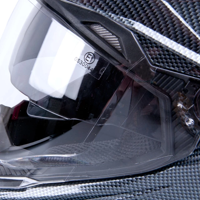 Kask motocyklowy W-TEC AP-885 carbon look z blendą endurro