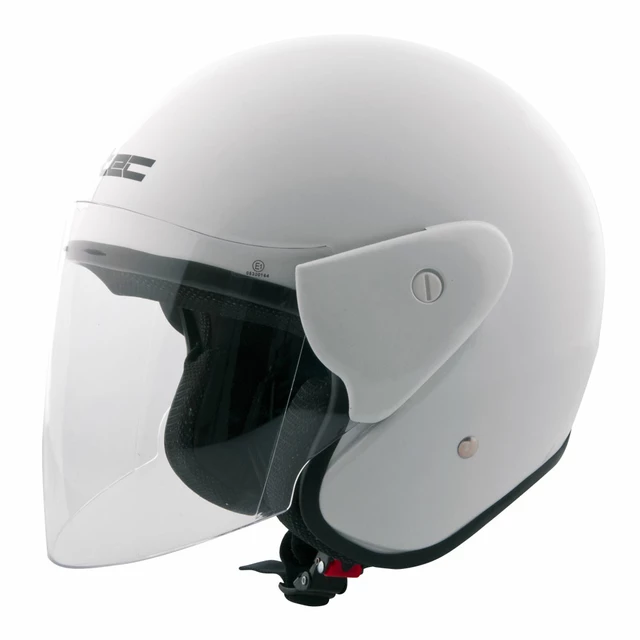 Moto Helmet W-TEC AP-74 - Matte Black - White
