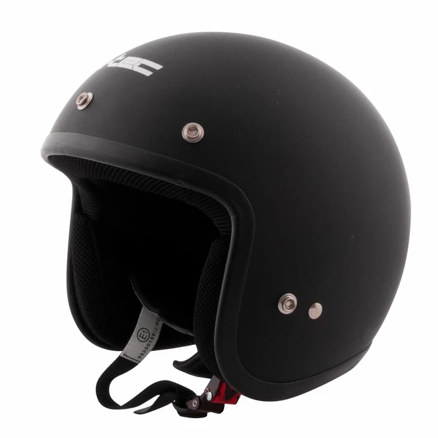 Kask motocyklowy otwarty chopper W-TEC AP-75 - Biała perła