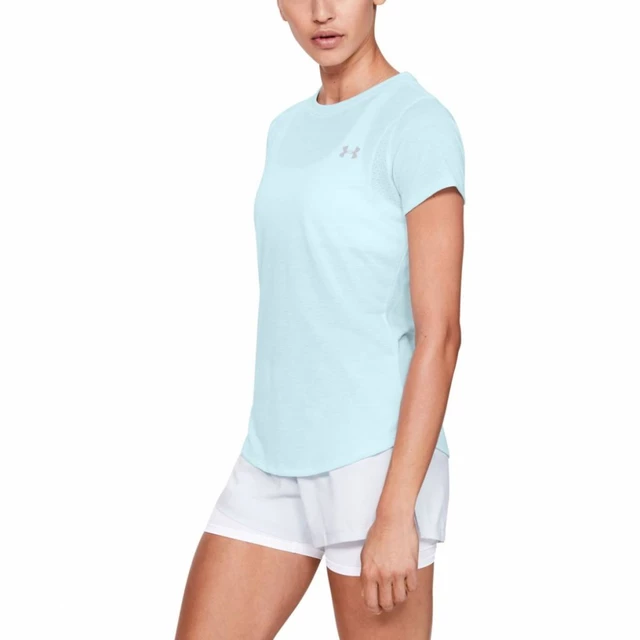 Women’s Running T-Shirt Under Armour Straker 2.0 Short Sleeve - Rift Blue