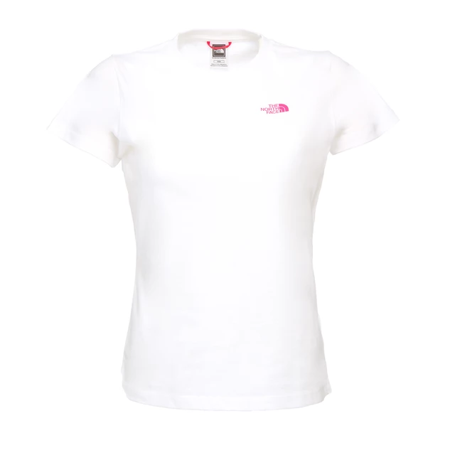 Woman's The North Face t-shirt Eastern Tree - White - White