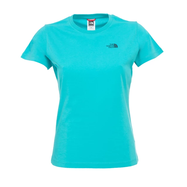 Woman's The North Face t-shirt Eastern Tree - White - Blue