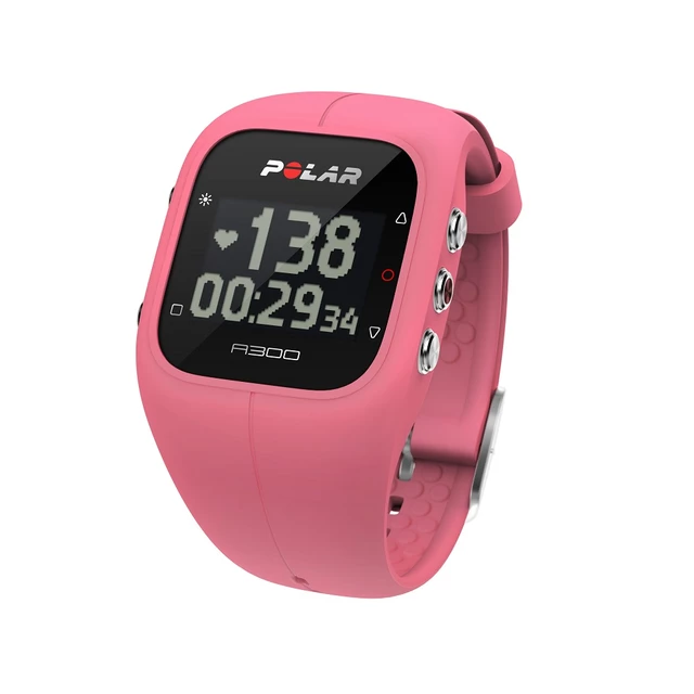 Sporttester POLAR A300 HR - růžová