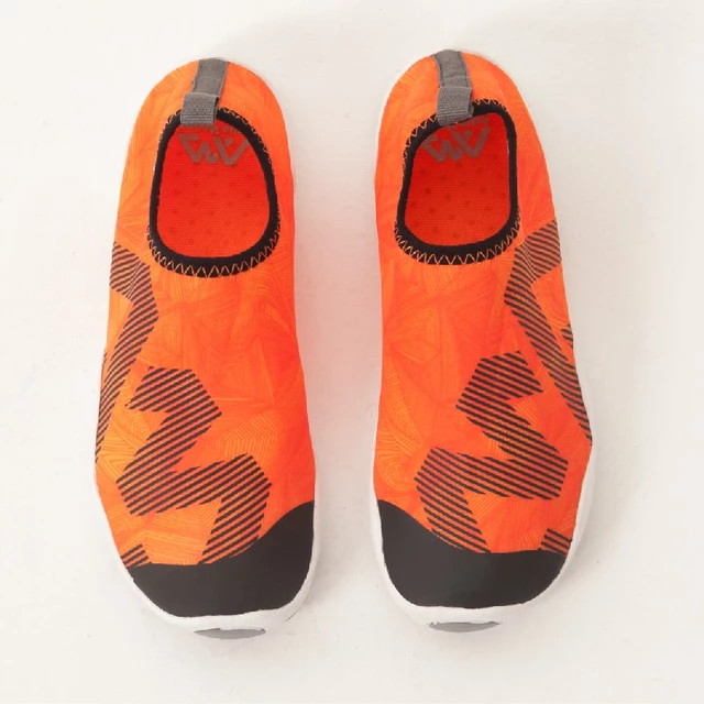 Csúszásgátló cipő Aqua Marina Ripples - narancssárga