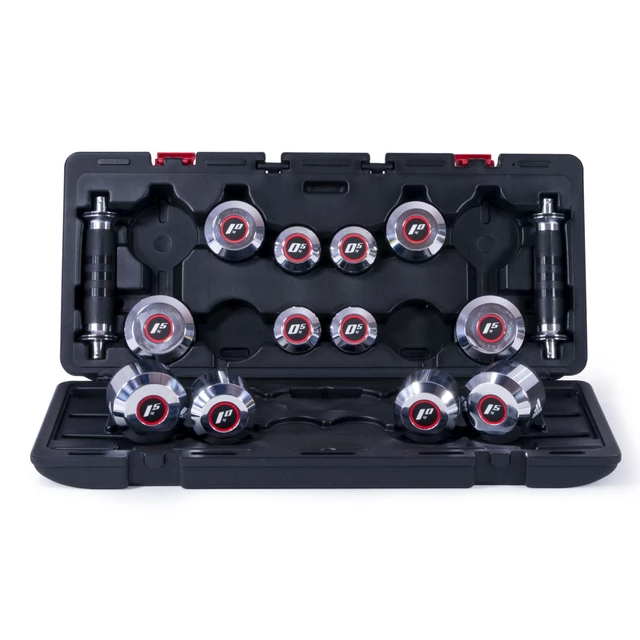 Jednoruční nakládací činkový set Adidas 2,5-14 kg