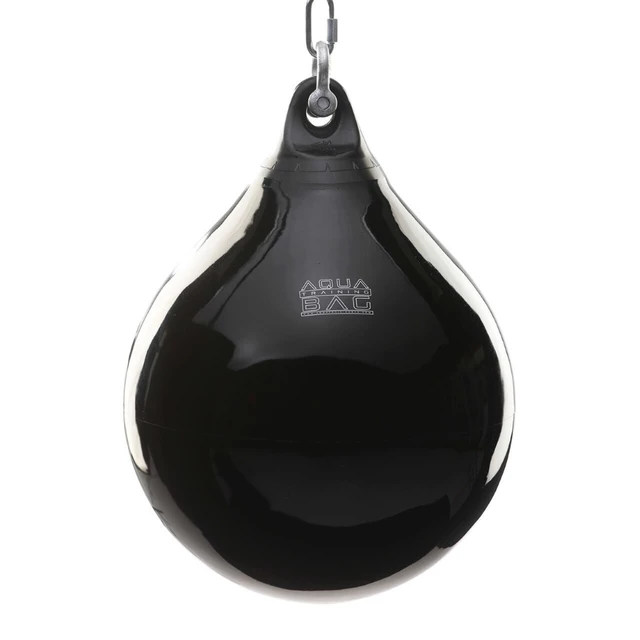 Vízzel tölthető boxzsák Aqua Punching Bag 85 kg - Fekete/Ezüst - fekete