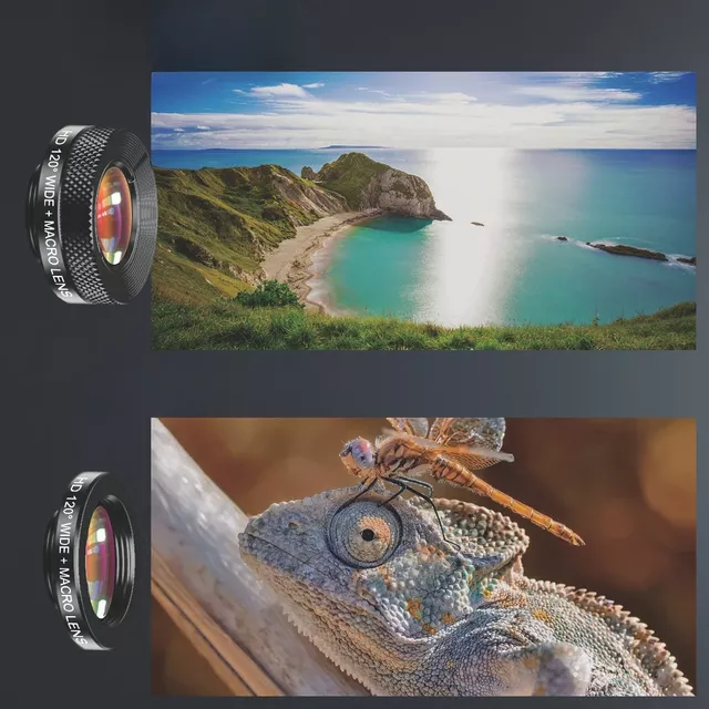 Sada Apexel 4v1 - teleobjektivy 22x s tripod stativem