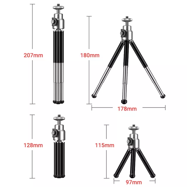 Sada Apexel 4v1 - teleobjektivy 22x s tripod stativem