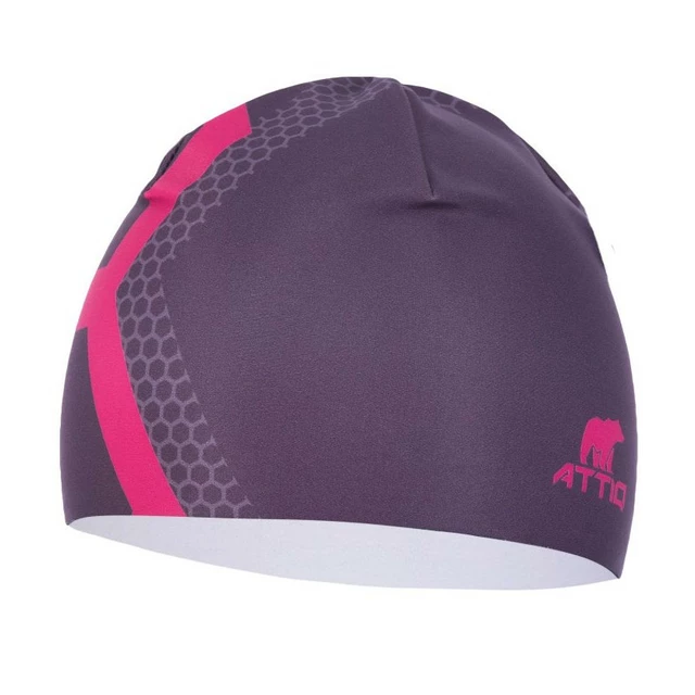 Sports Beanie Attiq Lycra Thermo - Aztec - Vertical Pink