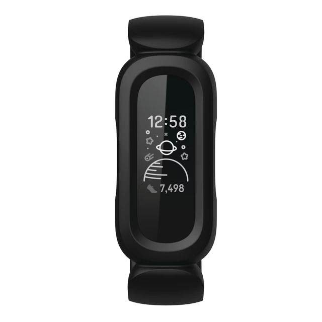 Detský fitness náramok Fitbit Ace 3 Black/Racer Red