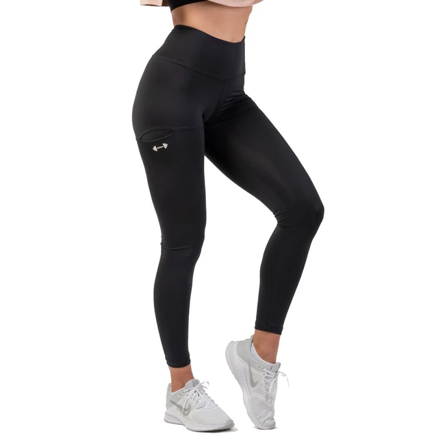 Women’s High-Waist Leggings Nebbia Active 402 - Black - Black