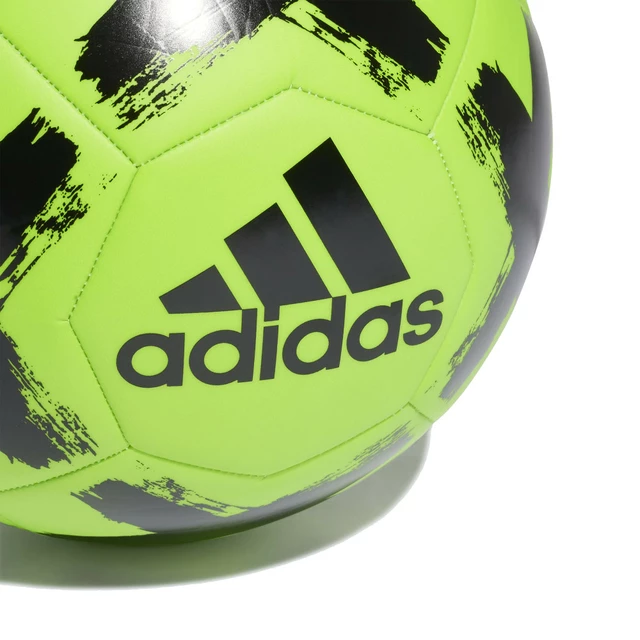 Futbalová lopta Adidas Starlancer FS0390 zelená, čierne logo
