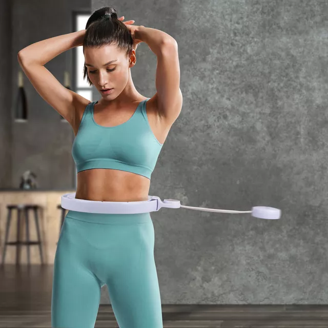 Regulowane Hula hop z obciążeniem oraz licznikiem inSPORTline Weight Hoop Flex
