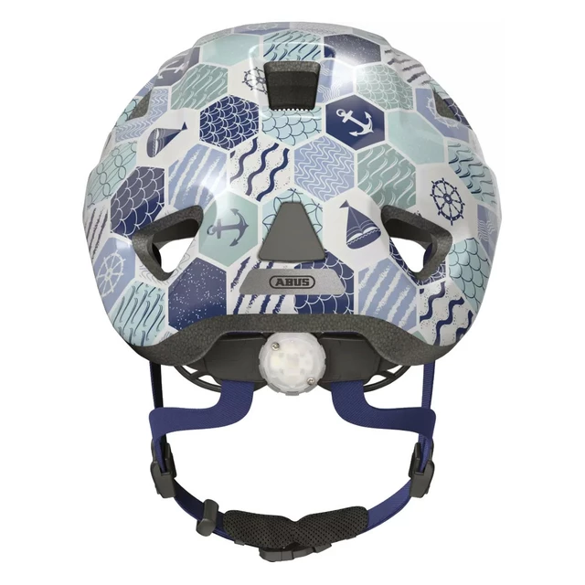 Children’s Cycling Helmet Abus Anuky 2.0 - White Football