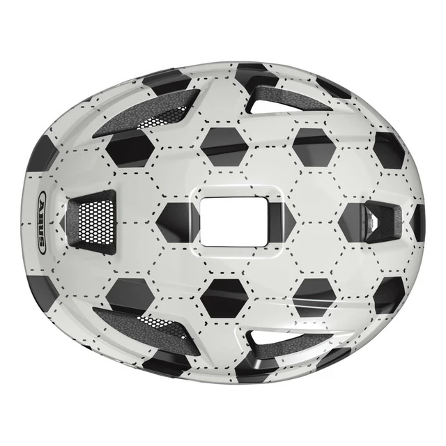 Dětská cyklo přilba Abus Anuky 2.0 - White Football
