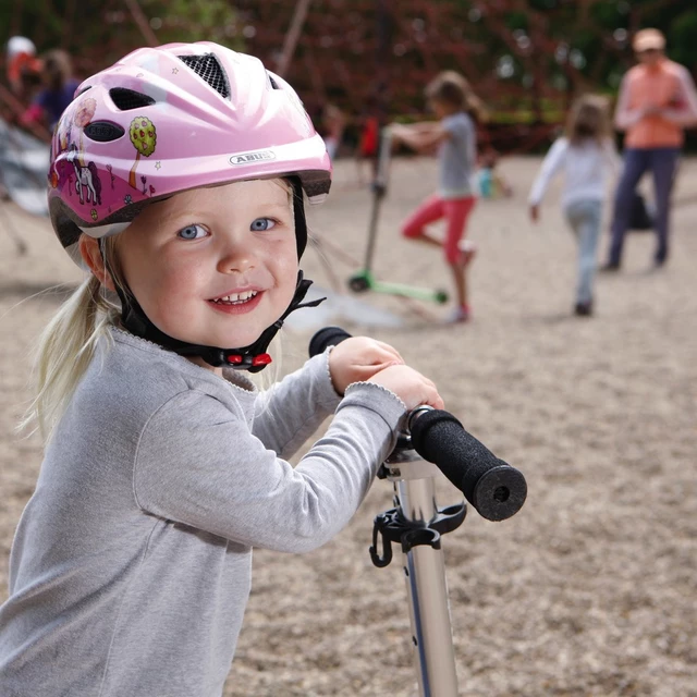 Children’s Cycling Helmet Abus Anuky - Pink