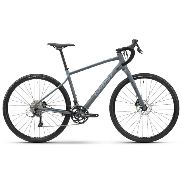 Gravel bicykel Ghost Asket AL - model 2024 - Grey/Blue