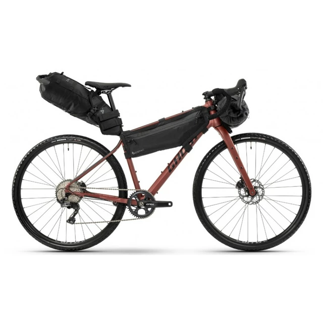 Gravel bicykel Ghost Asket Advanced EQ AL - model 2024 - Red /  / Black - Red /  / Black