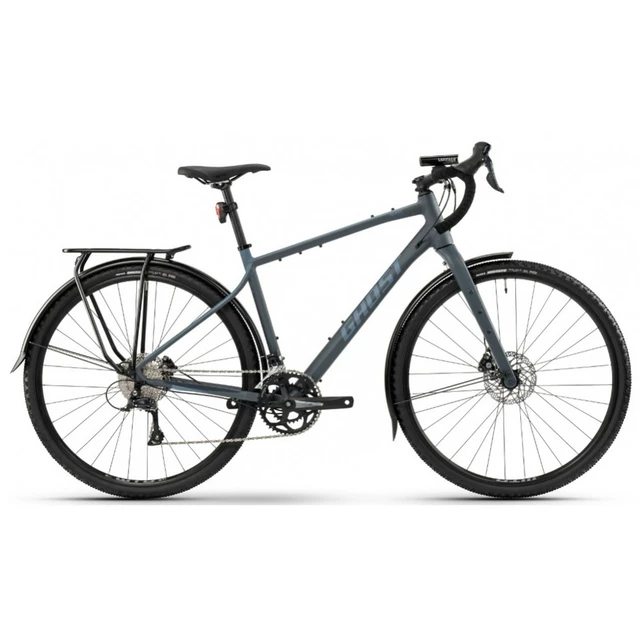 Gravel bicykel Ghost Asket EQ AL - model 2024 - Grey/Blue - Grey/Blue