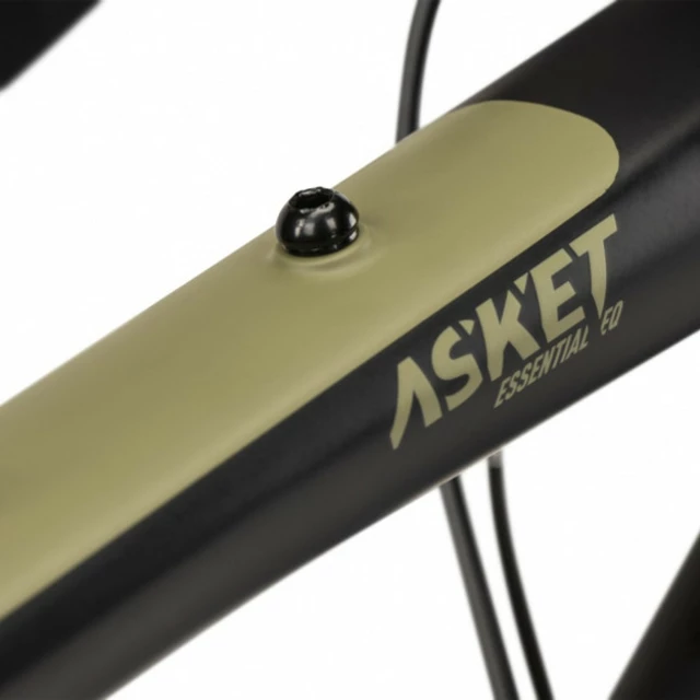 Gravel bicykel Ghost Asket Essential EQ AL - model 2024 - Black/Green