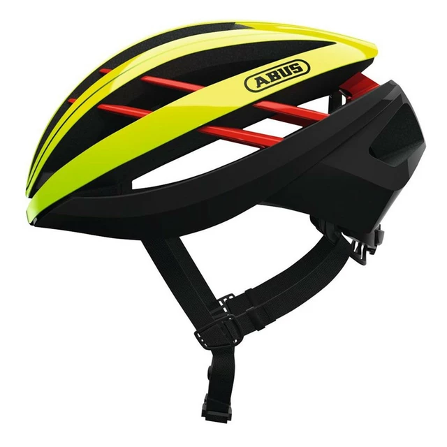 Cycling Helmet Abus Aventor - Pink - Neon Yellow