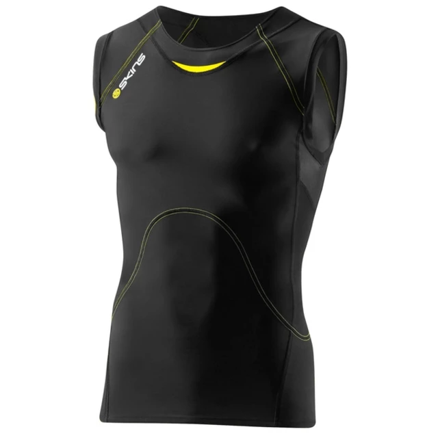 Pánské kompresní triko Skins A400 bez rukávů