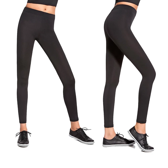 Women’s Sports Leggings BAS BLACK Forcefit 90 - S - Black