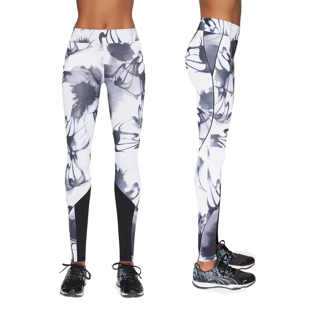 Női sport leggings BAS BLACK Calypso - szürke-fehér