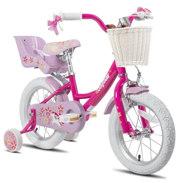 Dětské kolo Joystar Unicorn 12" • 82-105 cm - fialová - fialová